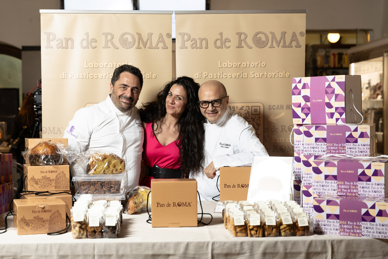 Paolo Pannuti e Salvo Leanza con Sara De Bellis